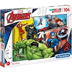 Clementoni 104 db-os Szuper Színes puzzle - Avengers - Bosszúállók (27284)