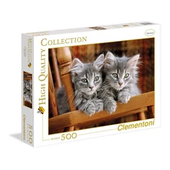 Clementoni 500 db-os puzzle - Cicák (30545)