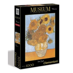 Clementoni 1000 db-os puzzle Museum Collection - Van Gogh - Napraforgók (31438)