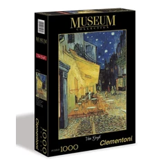 Clementoni 1000 db-os puzzle Museum Collection - Van Gogh - Éjjeli kávézó (31470)