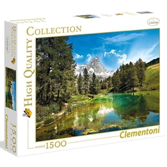 Clementoni 1500 db-os puzzle - Kék tó (31680)