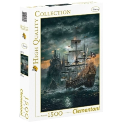 Clementoni 1500 db-os puzzle - A kalózhajó (31682)