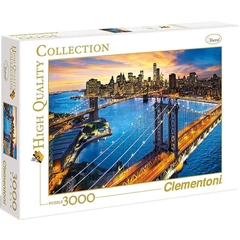 Clementoni 3000 db-os puzzle - New York (33546)