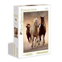 Clementoni 1000 db-os puzzle - Vágtázó lovak (39168)