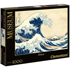 Clementoni 1000 db-os puzzle Museum Collection - Hokusai - A nagy hullám Kanagavánál (39378)