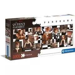 Clementoni 1000 db-os panoráma puzzle - The Queens Gambit - A vezércsel (39696)
