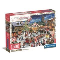 Clementoni 1500 db-os puzzle - Classic Christmas Collection - Karácsonyi vásár (31725)