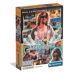 Clementoni 1000 db-os puzzle - Cult Movies - The Big Lebowsky(37514)