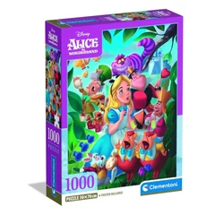 Clementoni 1000 db-os puzzle - Disney - Alíz Csodaországban (39952)