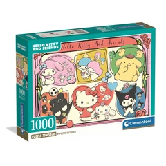 Clementoni 1000 db-os puzzle - Hello Kitty 2 (37118)