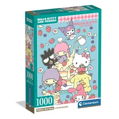 Clementoni 1000 db-os puzzle - Hello Kitty (37117)