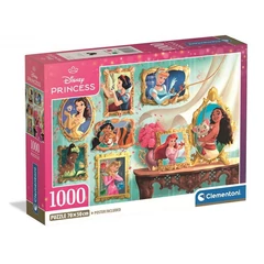 Clementoni 1000 db-os puzzle - High Quality Collection - Diesney Hercegnők (37046)