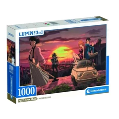 Clementoni 1000 db-os puzzle - High Quality Collection - Lupin 3 (37054)