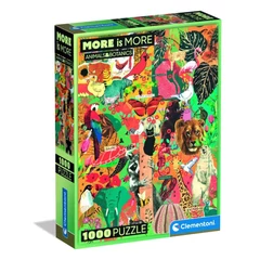 Clementoni 1000 db-os Compact puzzle - More is More - Animals (37073)