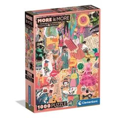 Clementoni 1000 db-os COMPACT puzzle - More is More - Fashion and Design (37071)