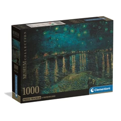 Clementoni 1000 db-os puzzle - Museum Collection - S Night over the River (37095)