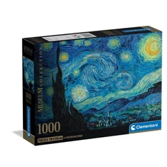 Clementoni 1000 db-os puzzle - Museum Collection - The Starry Night (37065)