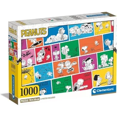 Clementoni 1000 db-os puzzle - Peanuts (39803)