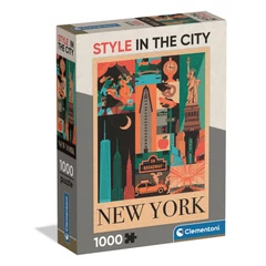 Clementoni 1000 db-os puzzle - Style In The City - New York (37116)