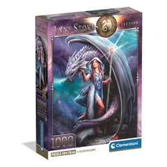 Clementoni 1000 db-os puzzle - Anne Stokes - Dragon Mage (39956)
