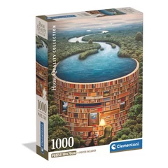 Clementoni 1000 db-os puzzle - High Quality Collection - Bibliodame (39949)
