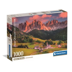 Clementoni 1000 db-os puzzle - High Quality Collection - Magical Dolomites (39953)