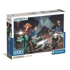 Clementoni 1000 db-os puzzle - Lupin 3 (37055)