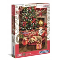 Clementoni 1000 db-os Classic Christmas Collection puzzle - Karácsony este (39580)