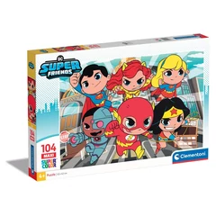 Clementoni 104 db-os Maxi puzzle - DC Comics - Super Friends (25720)