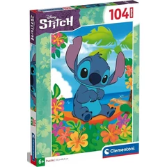 Clementoni 104 db-os Szuper Színes puzzle - Stitch 2 (27572)