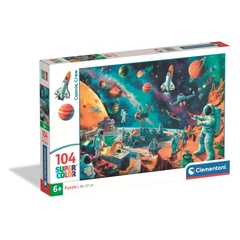 Clementoni 104 db-os  Szuper színes puzzle - Kozmikus űr (25036)