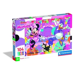 Clementoni 104 db-os Szuper Színes puzzle - Minnie (25054)