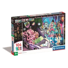 Clementoni 104 db-os Szuper Színes  puzzle - Monster High 2 (25783)