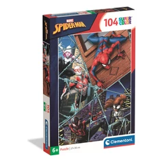 Clementoni 104 db-os  Szuper színes puzzle - Pókember (25043)