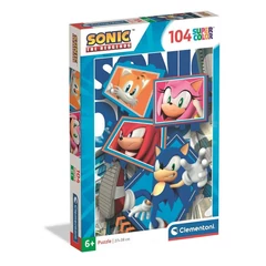 Clementoni 104 db-os Szuper Színes puzzle - Sonic (25038)