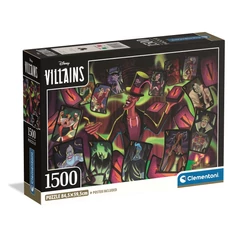 Clementoni 1500 db-os puzzle - Disney Collection - Villains (31744)