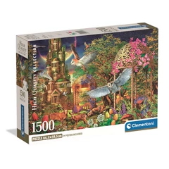 Clementoni 1500 db-os COMPACT puzzle - High Quality Collection - Woodland Fantasy Garden (31741)