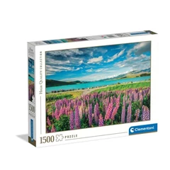 Clementoni 1500 db-os puzzle - High Quality Collection - Lupins Lake (31728)