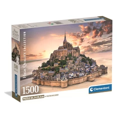 Clementoni 1500 db-os puzzle - High Quality Collection - The Mont Saint-Michel Risin (31730)