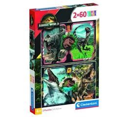 Clementoni 2 x 60 db-os puzzle - Jurassic World (24830)