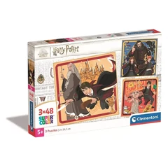 Clementoni 3 x 48 db-os puzzle - Harry Potter (25312)