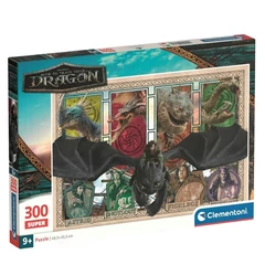 Clementoni 300 db-os puzzle - Így neveled a sárkányodat (21748)