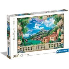 Clementoni 3000 db-os puzzle - High Quality Collection - Buja terasz a tóparton (33553)