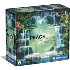 Clementoni 500 db-os puzzle - Peace Puzzle - Waterfall (35117)