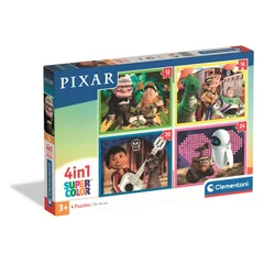 Clementoni 4 az 1-ben puzzle (12,16,20,24 db-os) - Pixar (21754)