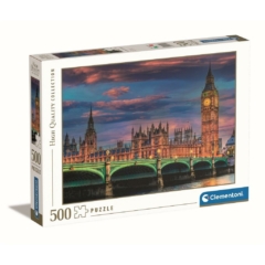 Clementoni 500 db-os puzzle - High Quality Collection - Londoni Parlament (35112)