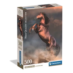 Clementoni 500 db-os puzzle - High Quality Collection - Wild Red Stallion (35595)