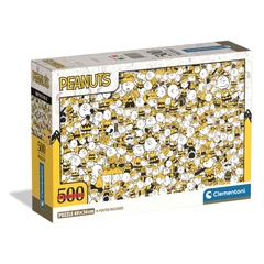 Clementoni 500 db-os puzzle - Impossible Peanuts Compact (35806)