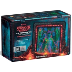 Clementoni 520 db-os puzzle kerettel - Stranger Things - Demogorgon RGB LED világítással (35611)