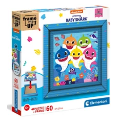 Clementoni 60 db-os puzzle képkerettel - Baby Shark (38807)